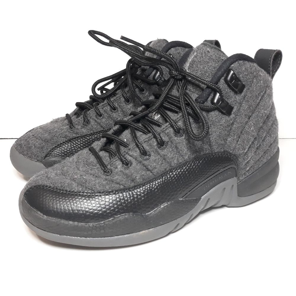 Air Jordan 12 Retro Wool Size 3.5Y 852627-003